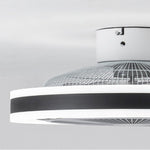 Smart Wireless Inverter Timing Stepless Dimming Led Bladeless Ceiling Fan With Lights