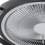 Smart Wireless Inverter Timing Stepless Dimming Led Bladeless Ceiling Fan With Lights