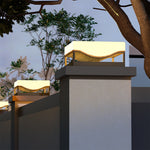 Aria Outdoor Pillar Light – Modern Stainless Steel LED Post Lamp for Courtyard & Garden