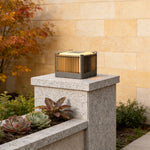 Stainless Steel Solar Pillar Lights for Driveway & Garden – Modern Outdoor Lighting