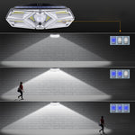 Solar Energy Motion Sensor Led Outdoor Wall Sconces