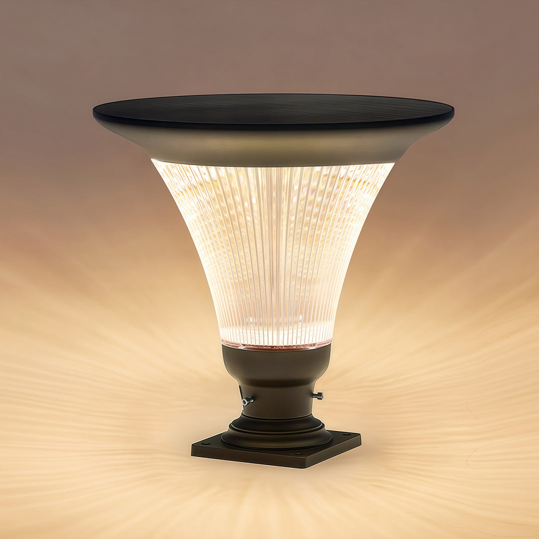 LumaPillar Outdoor Post Light – Modern Aluminum LED Column Lamp