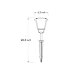 Modern Minimalist LED Lawn Light with Warm 3000K Glow