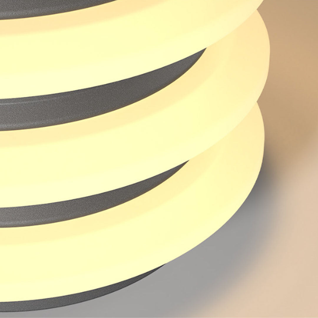 Modern Solar Pillar Lights for Garden Paths and Courtyards