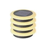 Modern Solar Pillar Lights for Garden Paths and Courtyards