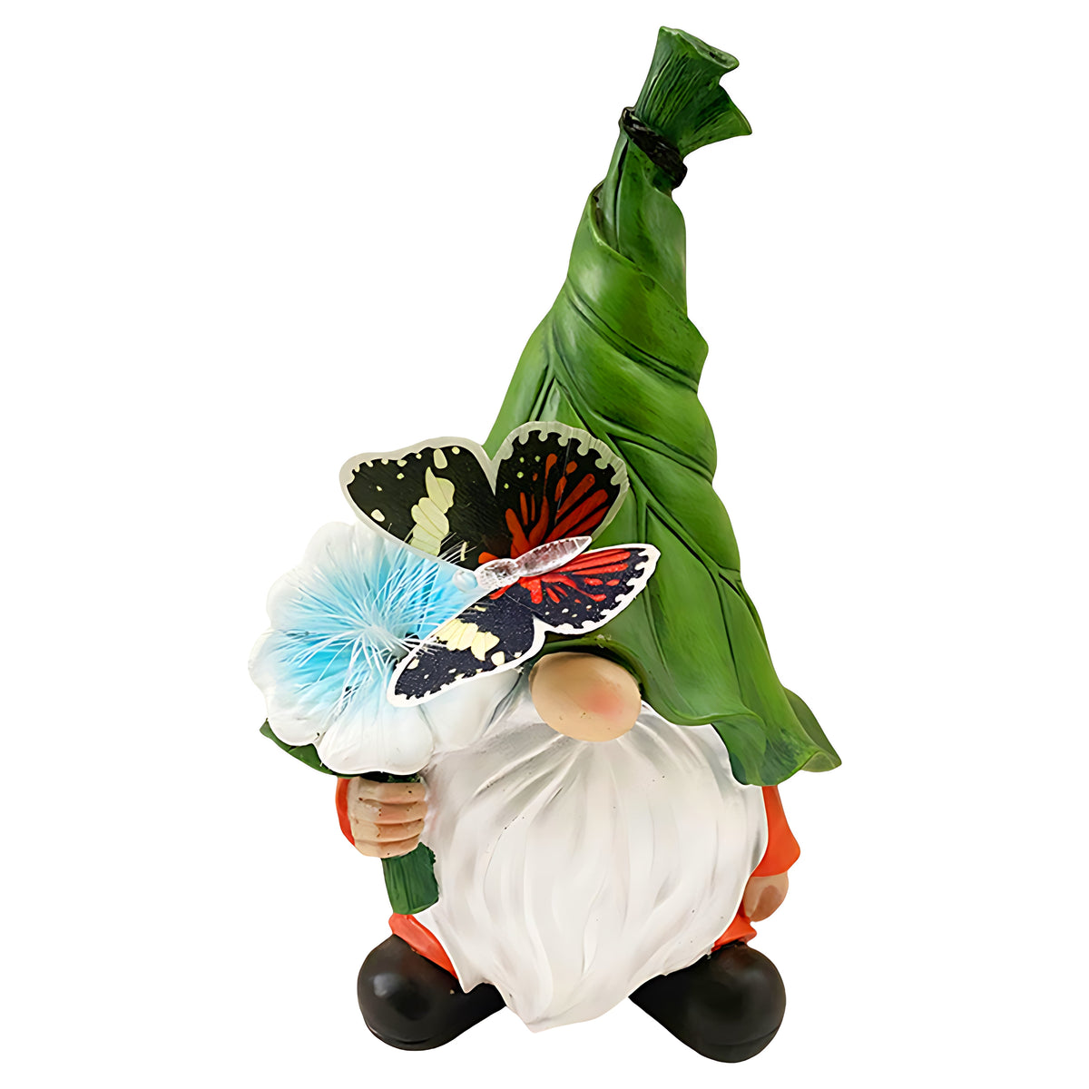 Solar Gnome Garden Lights – Handcrafted Resin Outdoor LED Sculptures