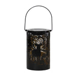 Artisan Solar Lantern with Deer Silhouette – Waterproof LED Outdoor Hanging Light
