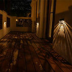 Solar Hollow Outdoor Wall Light