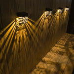 Solar Hollow Outdoor Wall Light