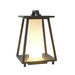 Japanese-Style Wrought Iron LED Landscape Lantern, IP65 Outdoor Garden Light