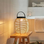 Artisan Solar Wicker Lantern with Warm LED Glow for Outdoor Living