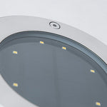 Modern Solar In-Ground Lights | Flat Aluminum LED Path Lighting