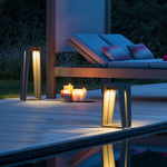 Minimalist Trapezoid Solar Bollard Lights for Modern Outdoor Spaces