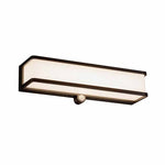 Modern Solar-Powered LED Outdoor Wall Light with Motion Sensor