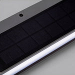 Modern Solar-Powered LED Outdoor Wall Light with Motion Sensor
