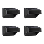 Minimalist Solar Outdoor Wall Sconce with Dusk-to-Dawn Sensor