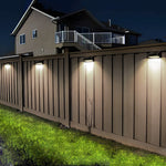Minimalist Solar Outdoor Wall Sconce with Dusk-to-Dawn Sensor