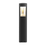 Hollow Bollard Light with Three-Sided Illumination for Modern Landscapes