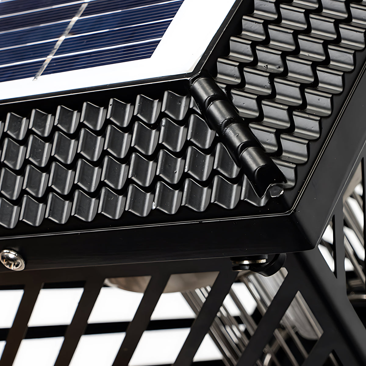 Solar-Powered Stainless Steel Landscape Light with Mosquito Guard