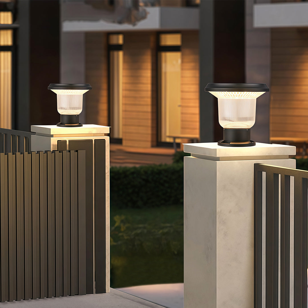 Modern Outdoor Pillar Light – Waterproof Aluminum LED Post Lamp for Courtyard & Entryway