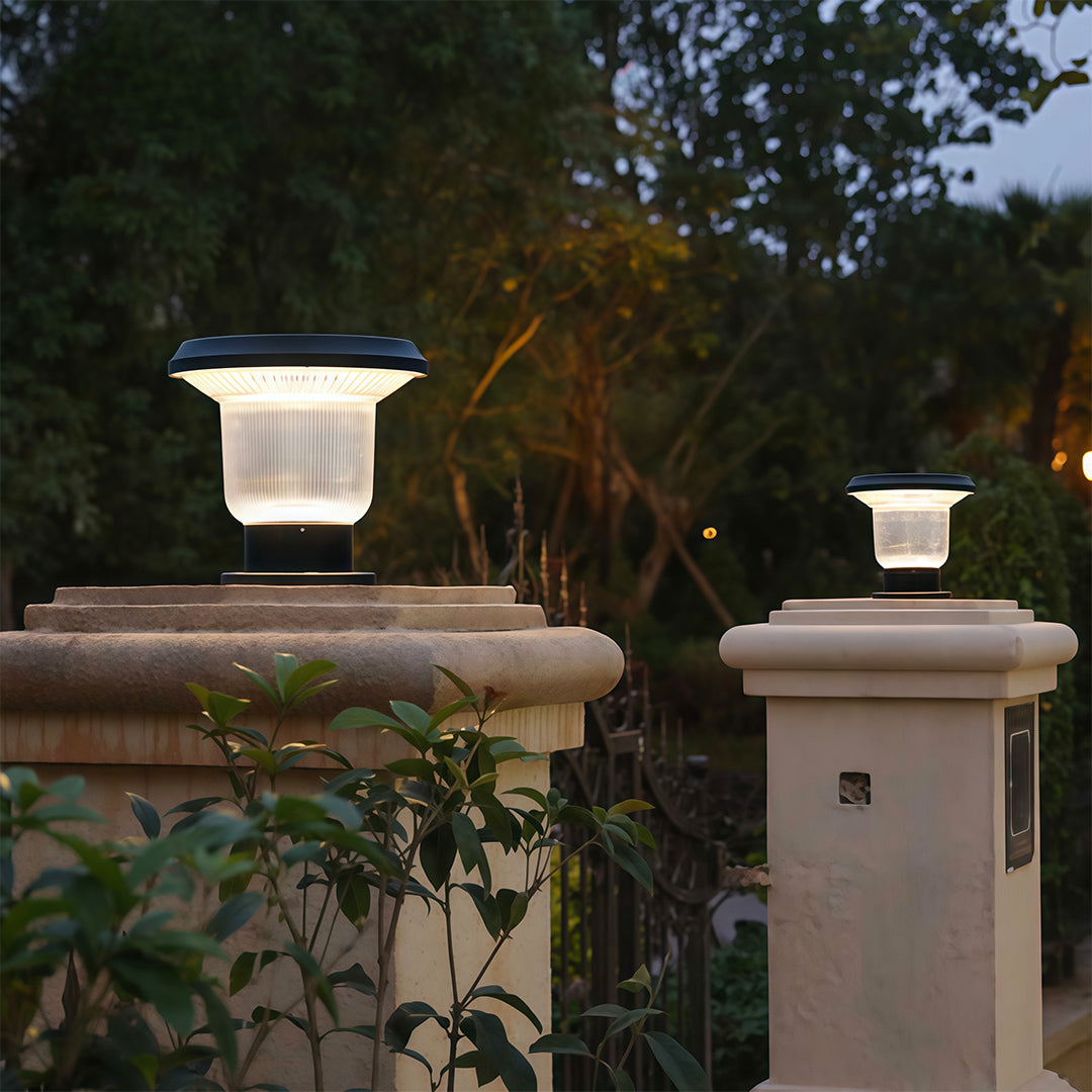 Modern Outdoor Pillar Light – Waterproof Aluminum LED Post Lamp for Courtyard & Entryway