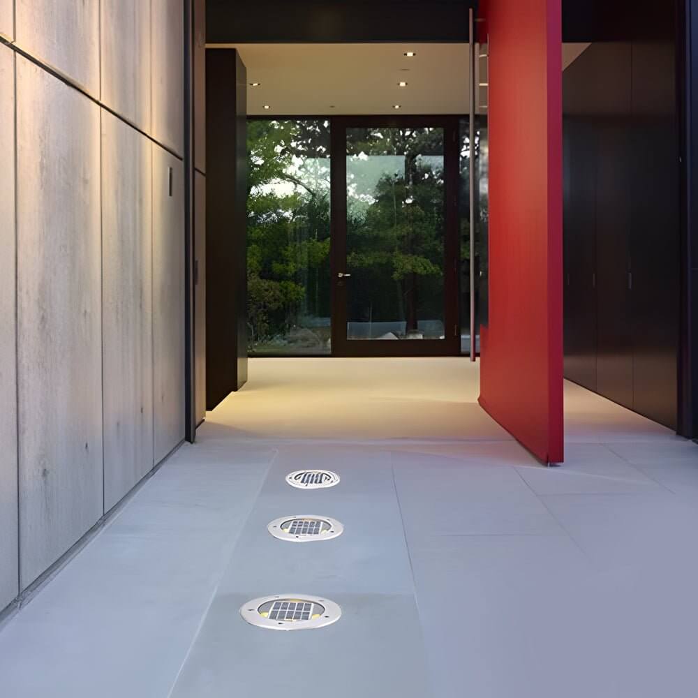 Architectural Landscape Lighting Set with Well Light, Step Light & Transformer