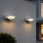Aria Solar Motion Wall Sconce — Modern Waterproof LED Outdoor Light