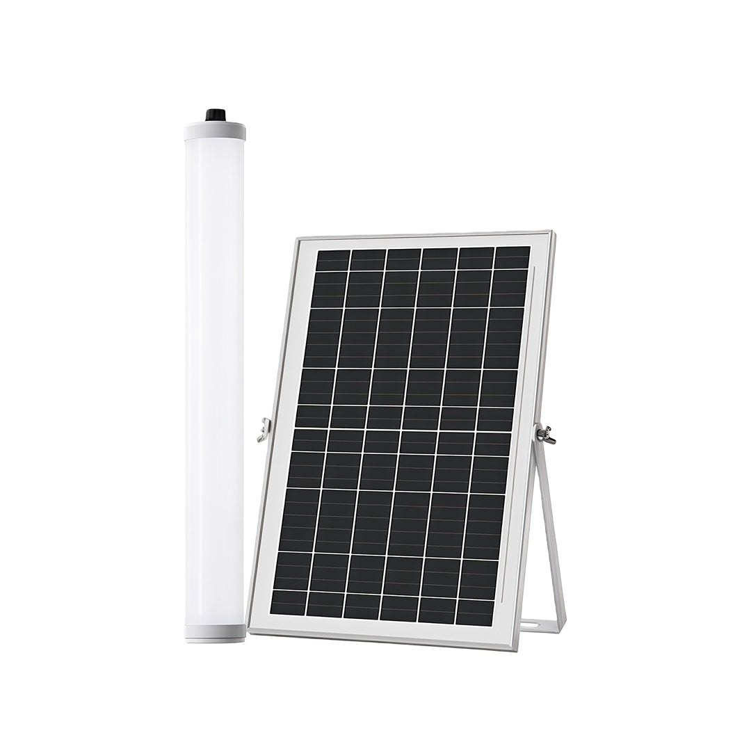 Modern Solar Outdoor Wall Sconce with LED Illumination