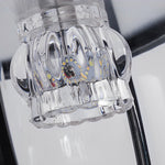 Vintage Black Solar Post Cap Light with Remote – Modern Outdoor LED Lantern