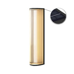 Modern Outdoor Wall Sconce – Minimalist Vertical LED Garden Light