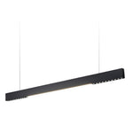 Linear LED Pendant Light Modern Minimalist Aluminum Grille Suspension Lamp