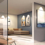 Ultra-Thin Flush Mount LED Spotlights with Anti-Glare Wall Washer Design