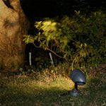 Minimalist Outdoor LED Spotlights with Adjustable Warm Light