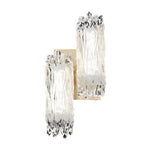 Lumina Gold Minimalist LED Wall Sconce with Acrylic Shade