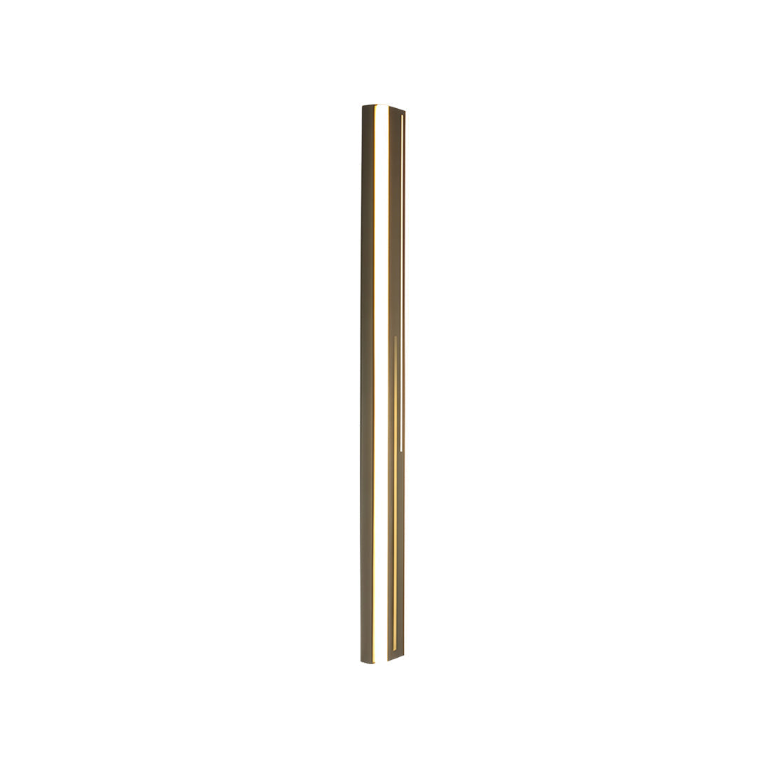 Linear Outdoor Wall Sconce with Dimmable LED Light