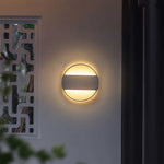 Modern Outdoor Wall Sconce with Integrated LED – Waterproof Architectural Lighting