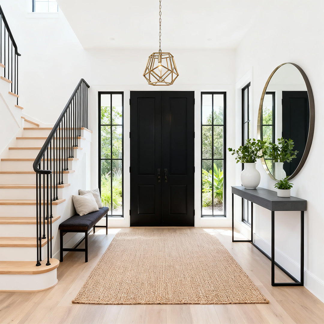 Aurelia Single Geometric Gold Pendant Light – Modern Nordic Ceiling Lamp