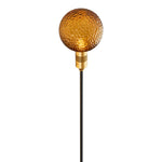 Reed Path Landscape Lighting with Glass Sphere Shade, Outdoor LED Garden Lamp