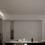 Architectural LED Recessed Spotlight with Full-Spectrum COB, Anti-Glare Deep Baffle, Adjustable 30°