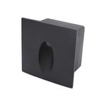 Recessed Oval LED Step Light in Die-Cast Aluminum, Waterproof Architectural Luminaire