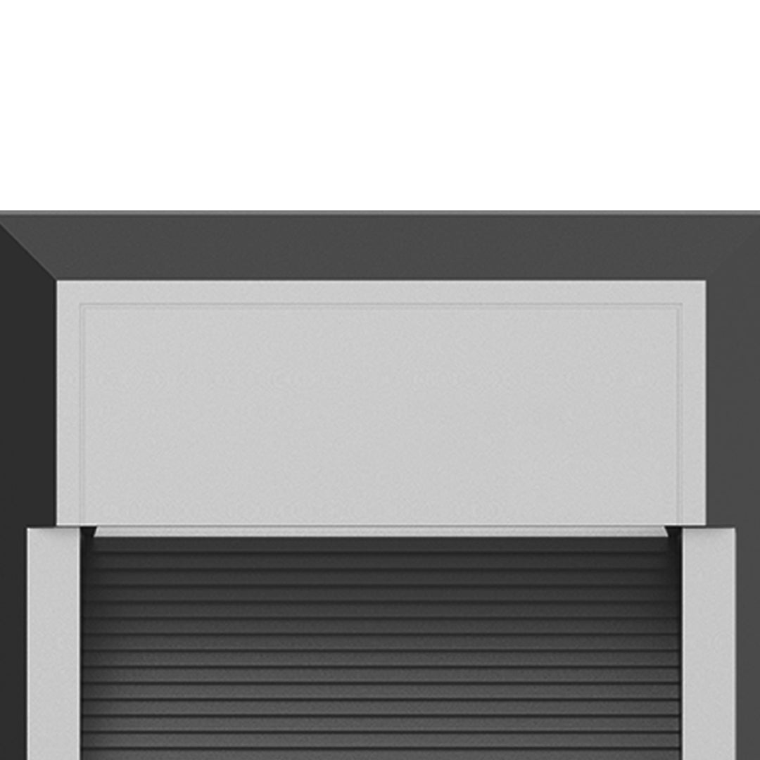Geometric LED Step Lights for Outdoor Architecture, Minimalist Flush Mount