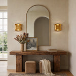 Modern Brass Up and Down Wall Sconce for Refined Interiors