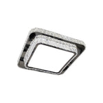 Luxury Crystal Flush Mount Ceiling Light in Polished Chrome
