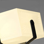 Square Solar Post Cap Light – IP65 Waterproof LED Fence Lamp in Black