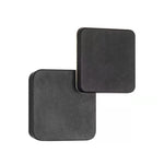 Geometric Outdoor Wall Sconce in Black Aluminum, IP54 Waterproof LED