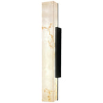 Luma Square Outdoor Wall Light in Cloud Stone Finish