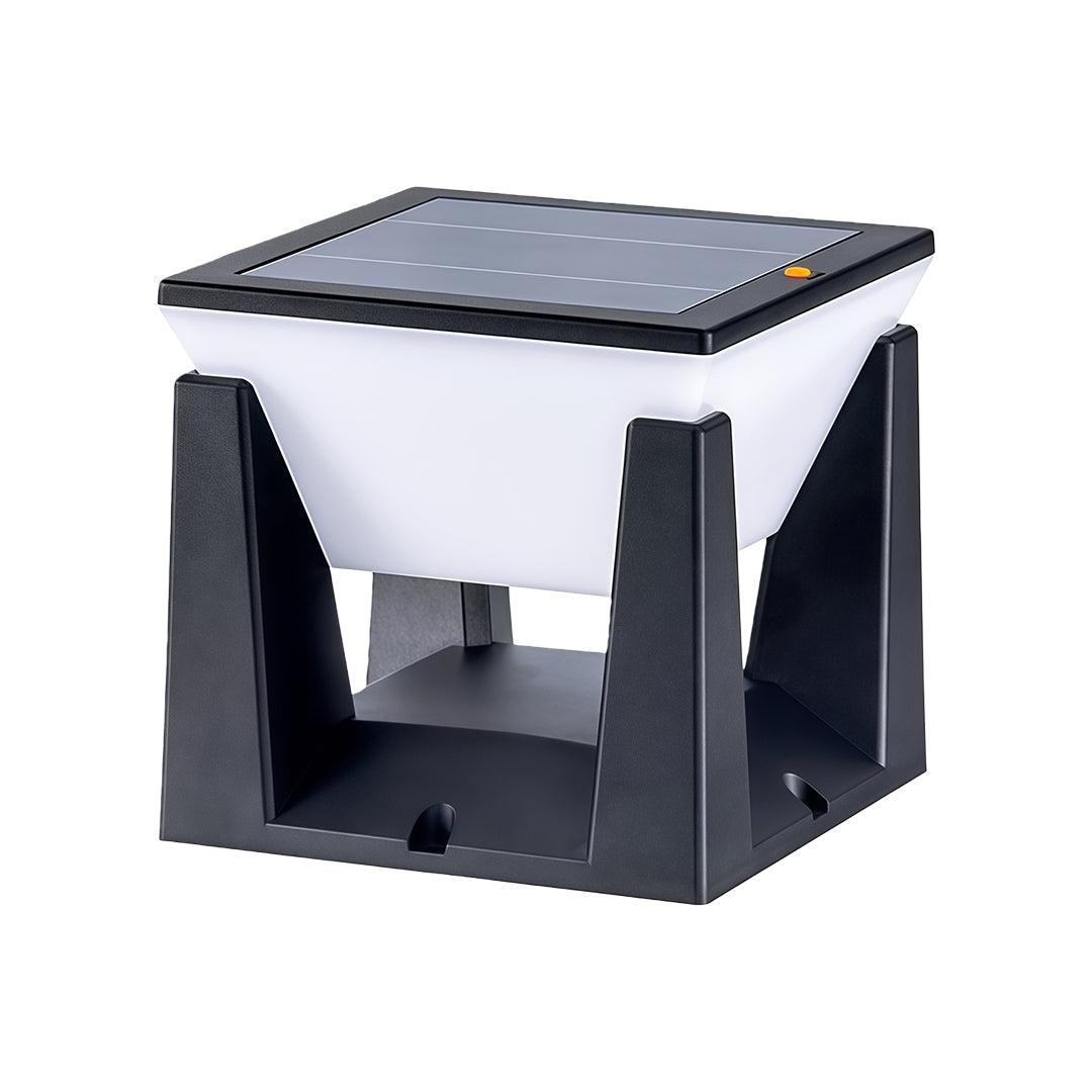 Solar-Powered LED Bollard Light for Modern Landscape Illumination