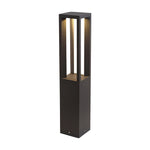 Square Stainless Steel LED Outdoor Landscape Lawn Light for Modern Courtyards
