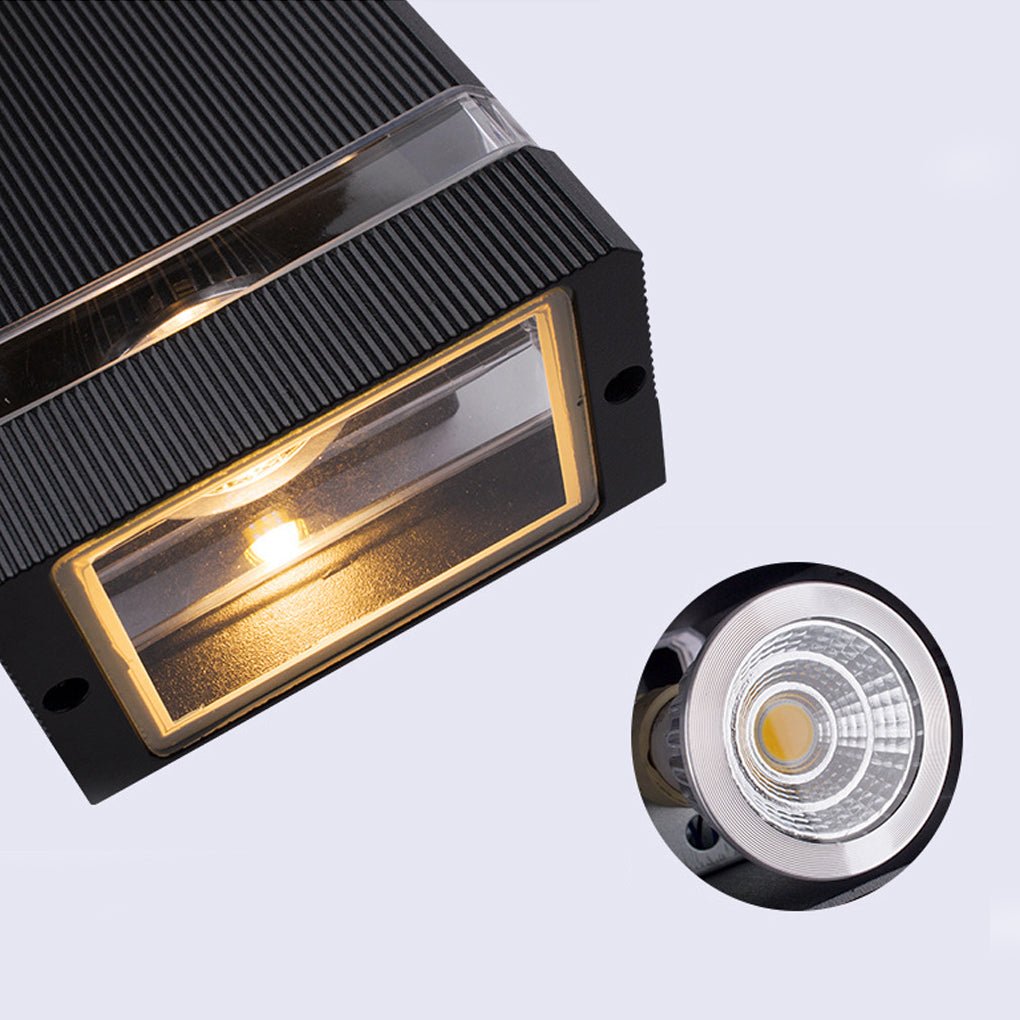 Square Up And Down Lights Led Outdoor Wall Lights Wall Sconce Lighting Wall Lamp