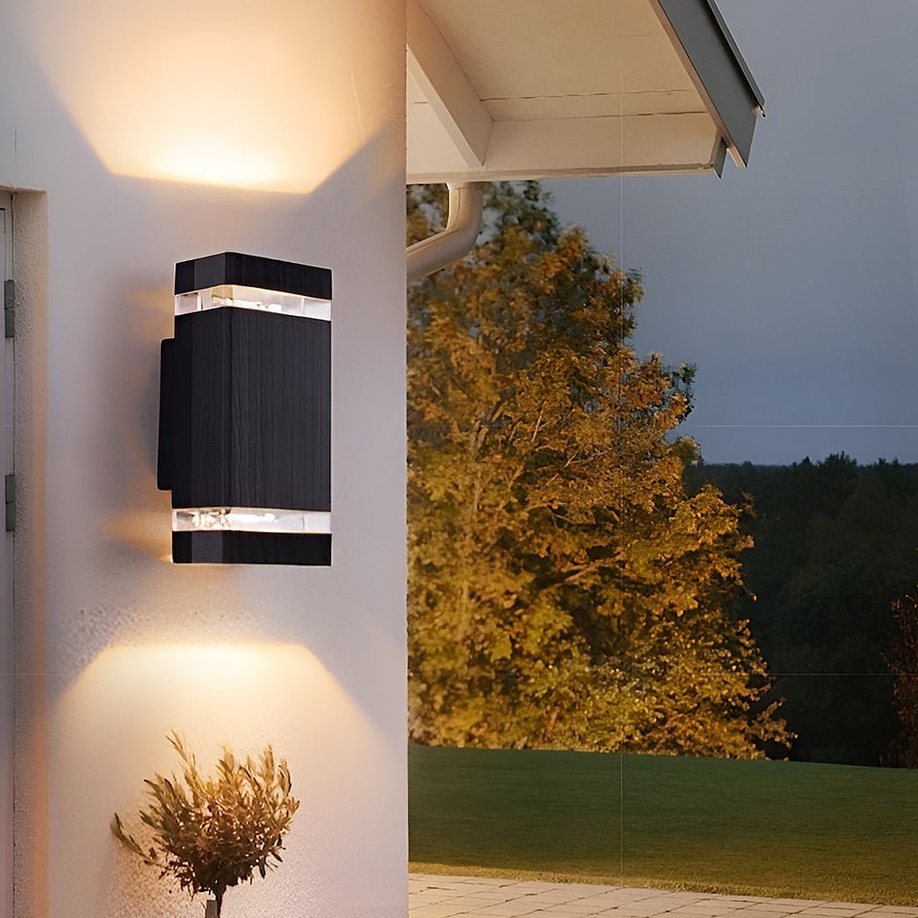 Square Up And Down Lights Led Outdoor Wall Lights Wall Sconce Lighting Wall Lamp
